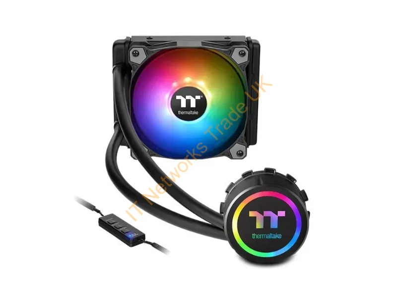 CL-W232-PL12SW-B - Thermaltake Water 3.0 120 Argb Sync Processor All-In-One Liquid Cooler 4.72" (12 Cm) Black