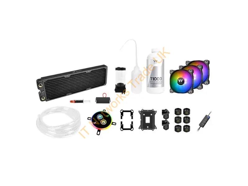 CL-W253-CU12SW-A - Thermaltake Cl-W253-Cu12Sw-A Computer Cooling System Processor Liquid Cooling Kit 4.72" (12 Cm) Assorted Colors