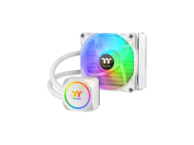 CL-W346-PL12SW-A - Thermaltake Th120 Argb Processor All-In-One Liquid Cooler 4.72" (12 Cm) White 1 Pc(S)