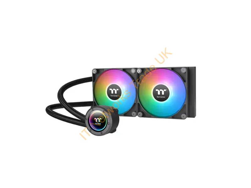 CL-W361-PL12SW-A - Thermaltake Tt Th240 Argb Processor All-In-One Liquid Cooler 4.72" (12 Cm) Black 1 Pc(S)