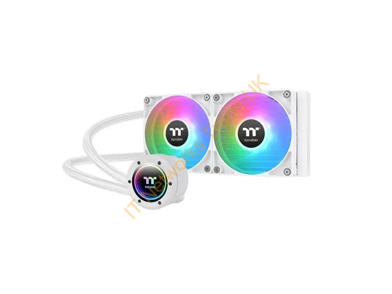 CL-W364-PL12SW-A - Thermaltake Th240 V2 Argb Processor Liquid Cooling Kit 9.45" (24 Cm) White 1 Pc(S)