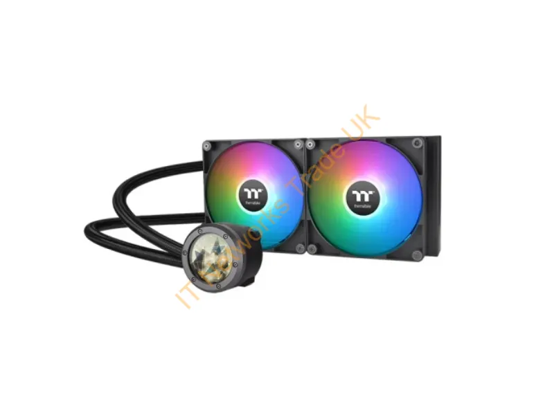 CL-W385-PL14SW-A - Thermaltake Th280 V2 Ultra Argb Sync Processor All-In-One Liquid Cooler 5.51" (14 Cm) Black