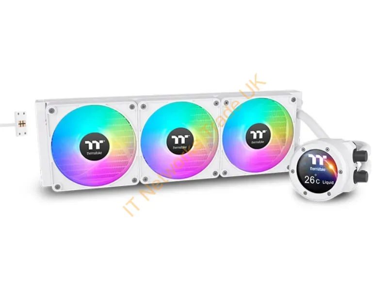 CL-W428-PL14SW-A - Thermaltake Th420 V2 Ultra Ex Argb Processor All-In-One Liquid Cooler 5.51" (14 Cm) White 1 Pc(S)