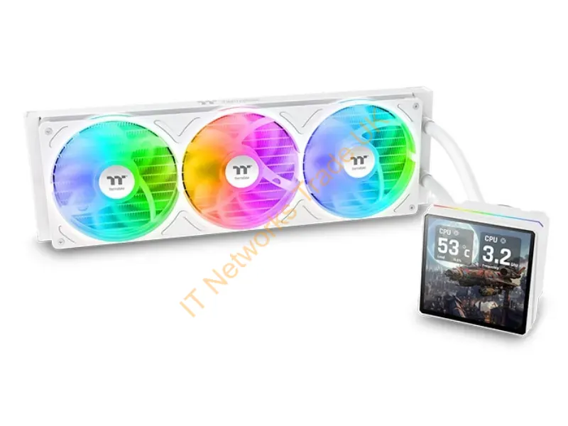 CL-W476-PL12SW-A - Thermaltake Th360 V3 Ultra White Aio