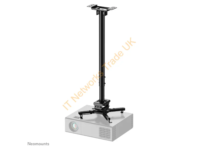 CL25-550BL1 - Neomounts CL25-550BL1 Beamer ceiling mount h 74,5-114,5 cm easy-install full motion