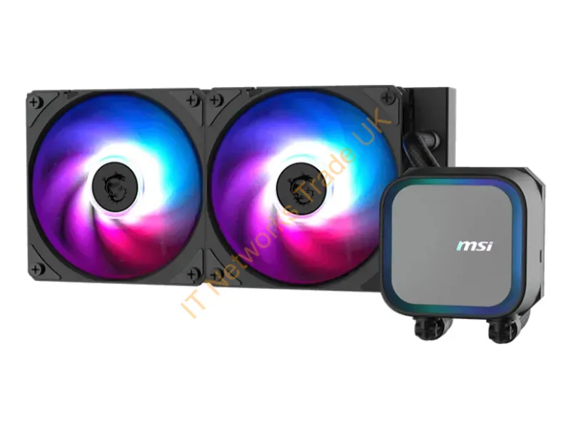 CLA13240 - Msi Mag Coreliquid A13 240 Motherboard, Processor All-In-One Liquid Cooler 4.72" (12 Cm) Black 1 Pc(S)