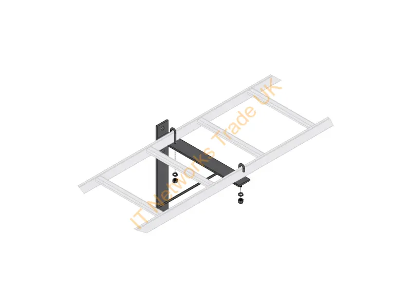 CLB-TSB-W24 - Middle Atlantic Products Triangle Wall Support Bracket 1 Pair