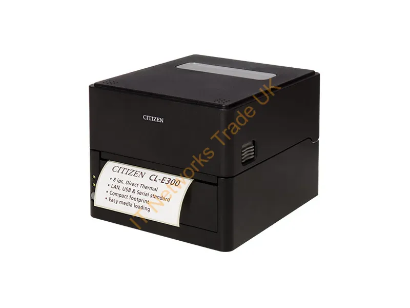 CLE300XEBXXX - Citizen CL-E300 Direct thermal 203 x 203DPI label printer Printers