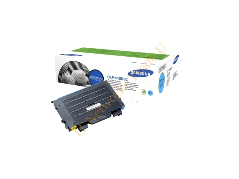 Samsung CLP-510D5C/ELS Toner cyan, 5K pages @ 5% coverage Accessory