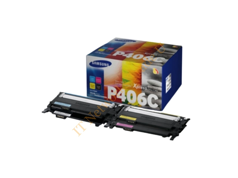 Samsung CLT-P406C/ELS (C406) Toner MultiPack, 1500pg + 3x1000pg Accessory