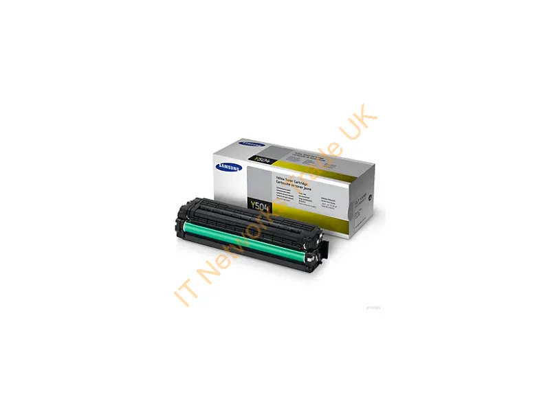 Samsung CLT-Y504S/ELS (Y504) Toner yellow, 1.8K pages Accessory