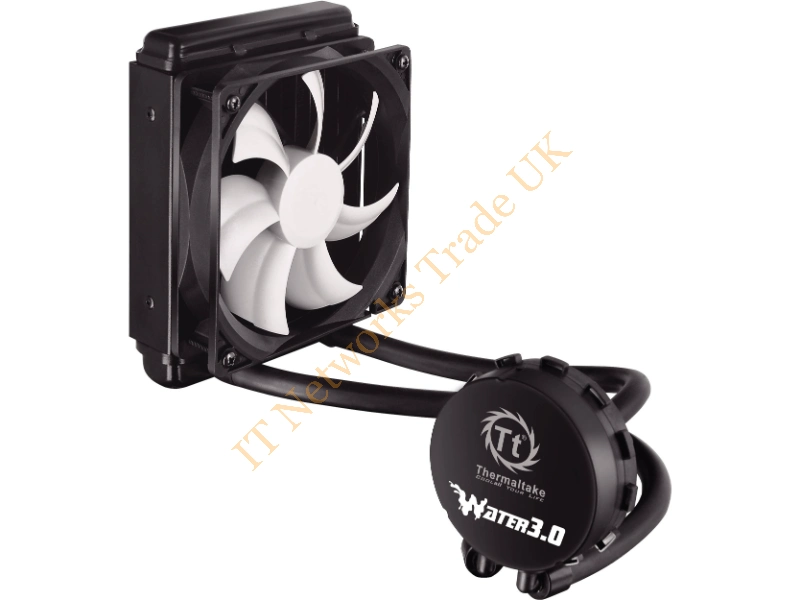 CLW0222-B Thermaltake -Water 3.0 Performer C 120mm All In One CPU Liquid Cooler for Intel LGA2011/1366/1156/1155/1150 & AMD Socket FM2/FM1/AM3+/AM3/AM2+/AM2 Fans And Heatsink Combo