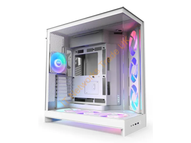 CM-H92FW-P1 - NZXT H9 FLOW RGB+ MID TOWER CASE WHITE