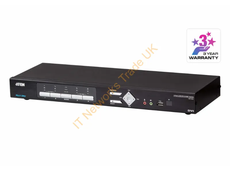 CM1164A - Aten Cm1164A Kvm Switch Rack Mounting Black