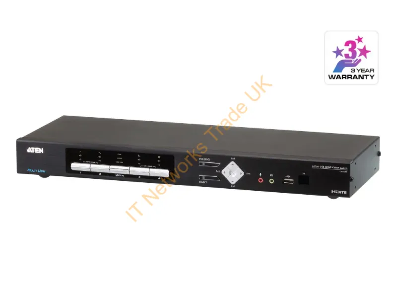 CM1284 - Aten Cm1284 Kvm Switch Rack Mounting Black