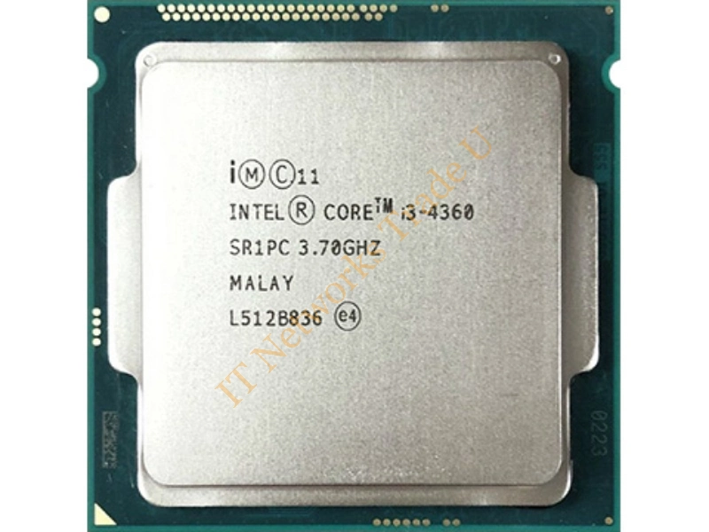 CM8064601482411 Intel Core i3-4360 2-Core 3.70GHz 5GT/s DMI2 4MB L3 Cache Socket LGA1150 Retail Processor