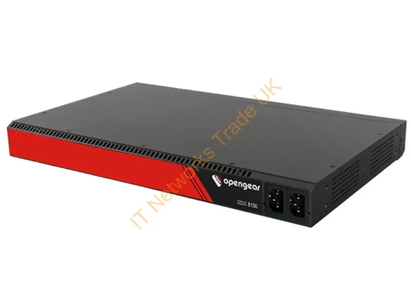 CM8132 - Opengear 32 Serial Straight Pinout, 2X 1Gbe, Arm 1.6Ghz 2-Core 2Gb Mem 32Gb Flash Tpm 2.0, Docker Support, Dual Ac, C14 Power Cord