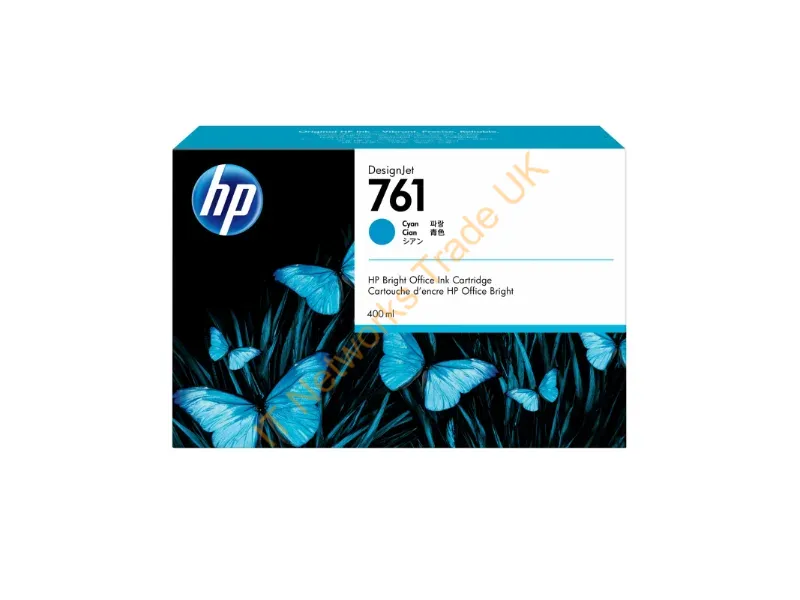 HP CM994A (761) Ink cartridge cyan, 400ml Printer