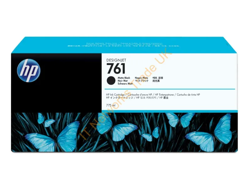 CM997A - HP CM997A (761) Ink cartridge black matt, 775ml Printer
