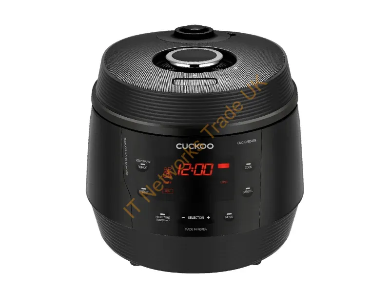 CMC-QAB549S - Cuckoo Electronics ICOOK Q5 5 L 1100 W 38 135 °C 1100 W Black Aluminium