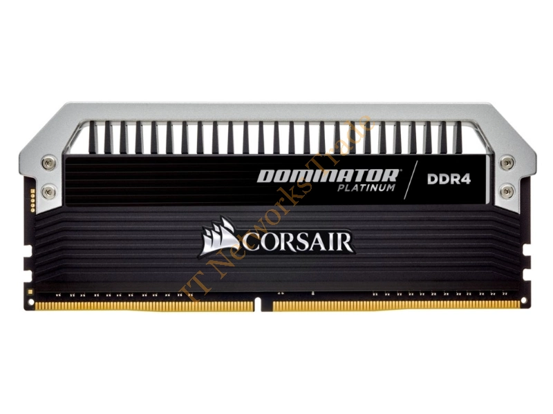 CMD16GX4M2B3866C18 Corsair Dominator Platinum 16GB Kit (2 x 8GB) DDR4-3866MHz PC4-30900 Non-ECC Unbuffered CL18 288-Pin DIMM Memory Module Desktop Memory