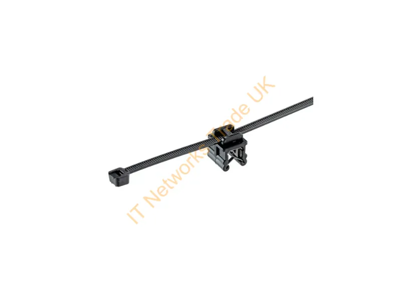 CMEA24-2S-C300 - Panduit Cmea24-2S-C300 Cable Tie Mount Black Nylon 100 Pc(S)