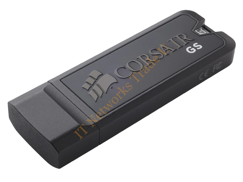 CMFVYGS3B-256GB - Corsair Voyager GS 256GB 256GB USB 3.0 (3.1 Gen 1) USB Type-A connector Black USB flash drive Storage Device