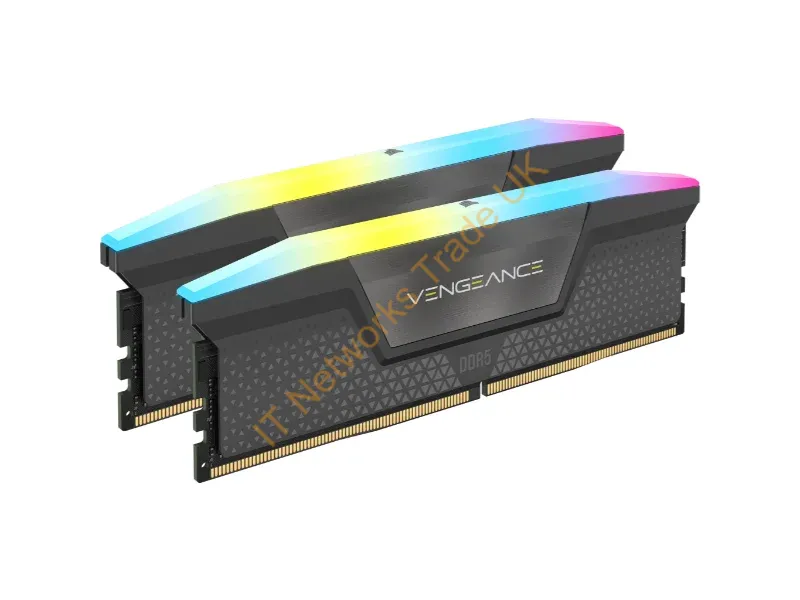 CMH64GX5M2B6000Z30 - Corsair Vengeance Rgb Memory Module 64 Gb 2 X 32 Gb Ddr5 288-Pin Dimm