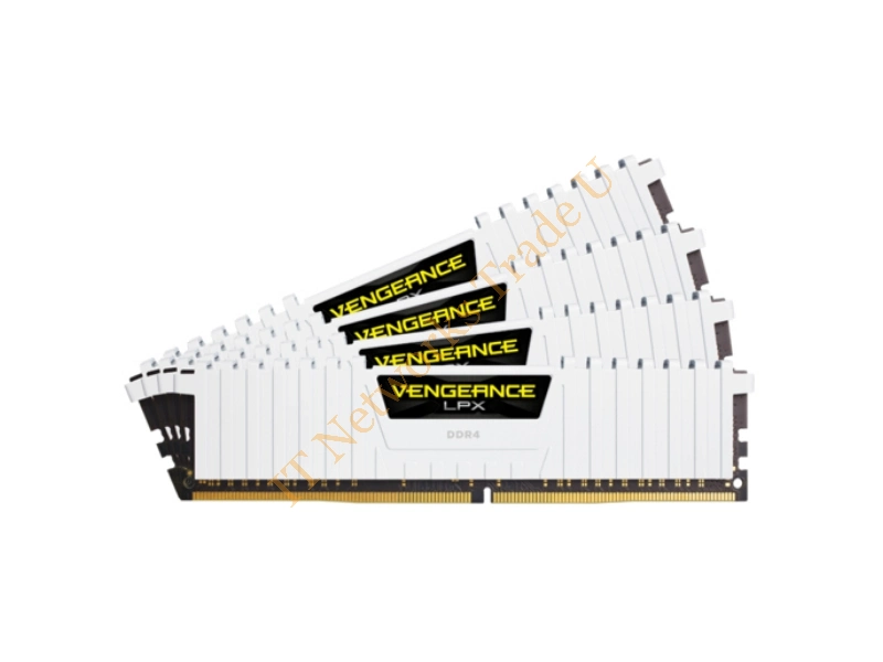 CMK32GX4M4B3200C16W - Corsair Vengeance LPX CMK32GX4M4B3200C16W 32GB DDR4 3200MHz memory module