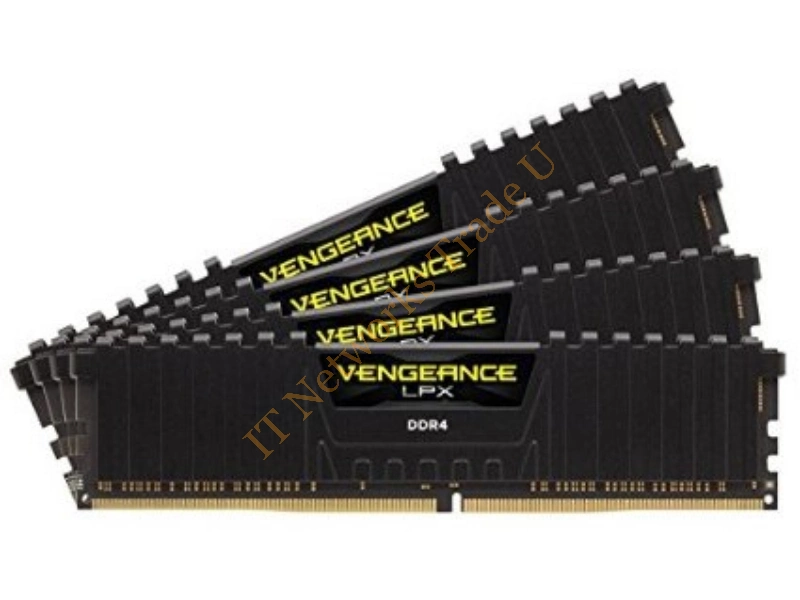 CMK64GX4M4C3000C15 - Corsair Vengeance LPX CMK64GX4M4C3000C15 64GB DDR4 3000MHz memory module