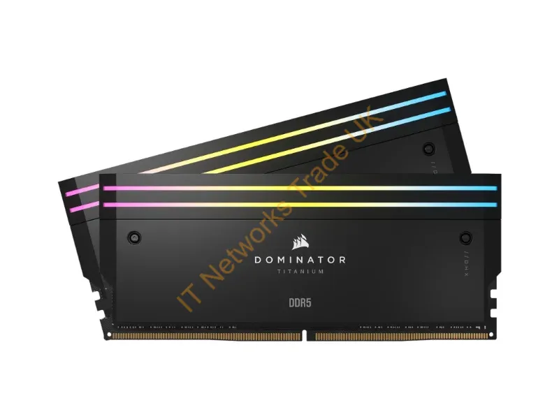 CMP32GX5M2B6400C32 - CORSAIR RAM Dominator Titanium RGB - 32 GB (2 x 16 GB Kit) -