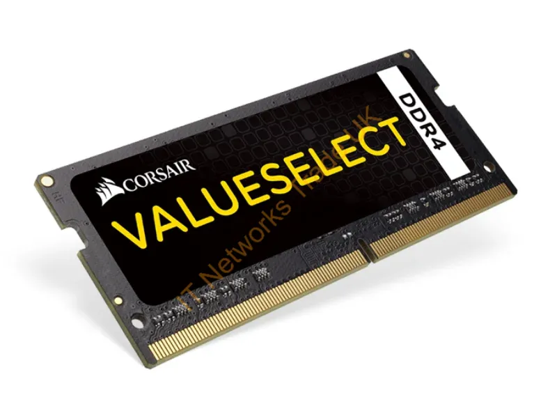 CMSO8GX4M1A2133C15 Corsair ValueSelect 8GB DDR4-2133MHz PC4-17000 non-ECC Unbuffered CL15 260-Pin SoDimm Memory Module Laptop Memory