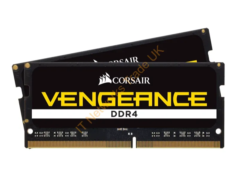 CMSX16GX4M2A2400C16 Corsair Vengeance 16GB Kit (2 x 8GB) DDR4-2400MHz PC4-19200 non-ECC Unbuffered CL16 260-Pin SoDimm Memory Module Laptop Memory