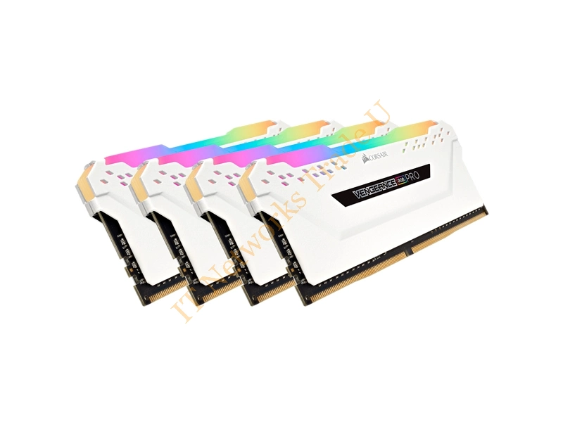 CMW32GX4M4C3000C15W - Corsair Vengeance CMW32GX4M4C3000C15W 32GB DDR4 3000MHz memory module