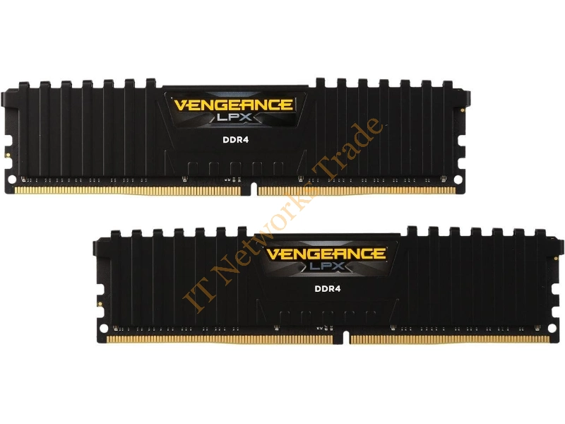 CMY32GX3M4A1600C9 Corsair Vengeance Pro 32GB Kit (4 x 8GB) DDR3-1600MHz PC3-12800 Non-ECC Unbuffered CL9 240-Pin DIMM Memory Module Desktop Memory