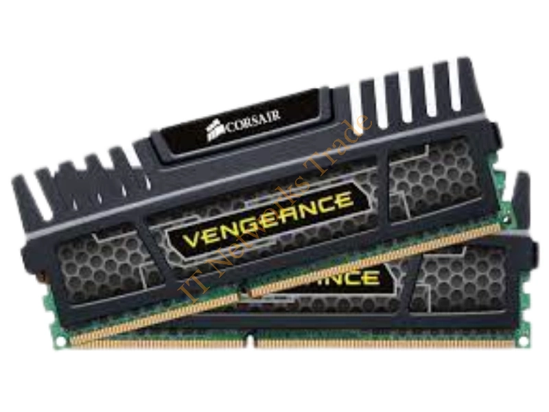 CMZ16GX3M2A1600C10 Corsair Vengeance 16GB Kit (2 x 8GB) DDR3-1600MHz PC3-12800 Non-ECC Unbuffered CL10 240-Pin DIMM Memory Module Desktop Memory