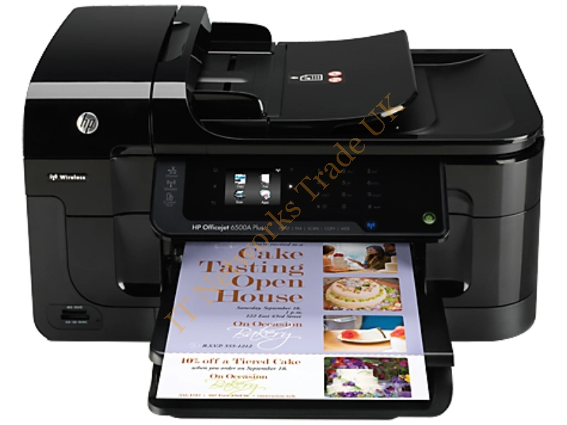 CN558A HP OfficeJet 6500A Plus 250-Sheet 32 ppm 1200 x 600 dpi E710n e- All-in-One Printer