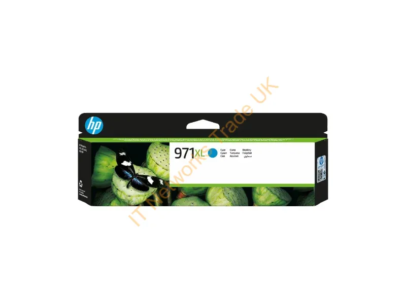 HP CN626AE (971XL) Ink cartridge cyan, 6.6K pages, 87ml Printer