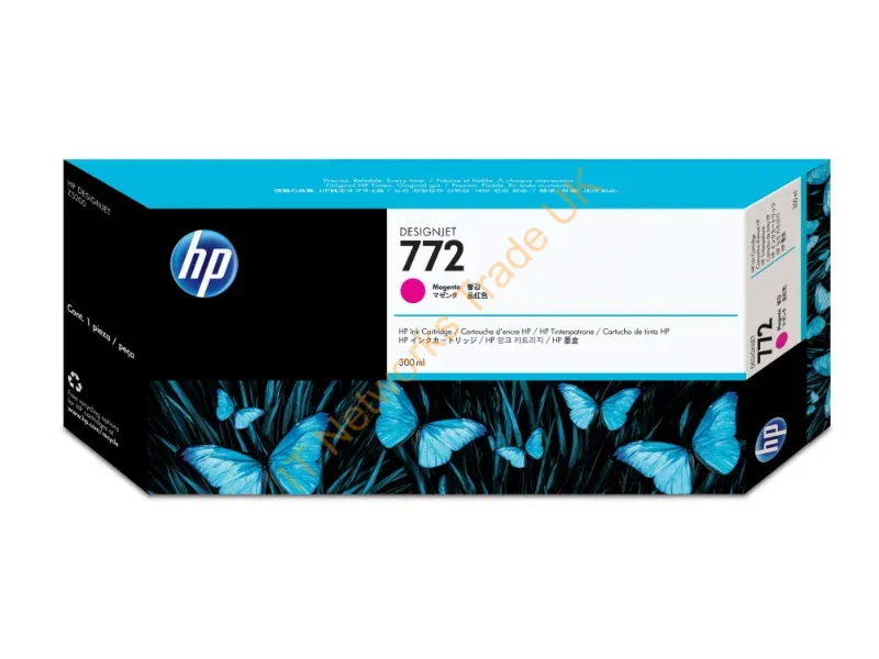 HP CN629A (772) Ink cartridge magenta, 300ml Printer