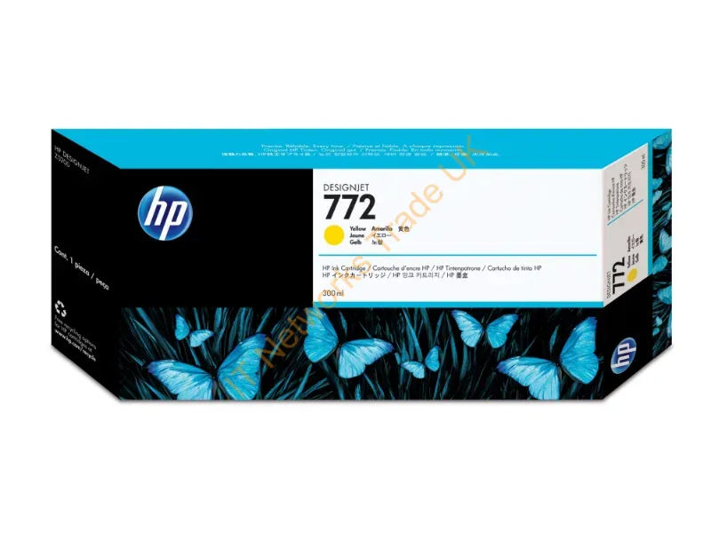 HP CN630A (772) Ink cartridge yellow, 300ml Printer
