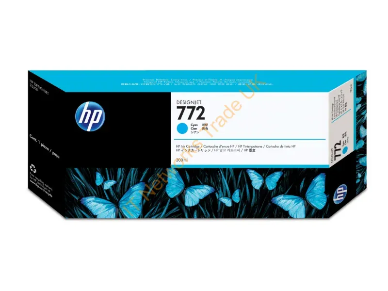 HP CN636A (772) Ink cartridge cyan, 300ml Printer