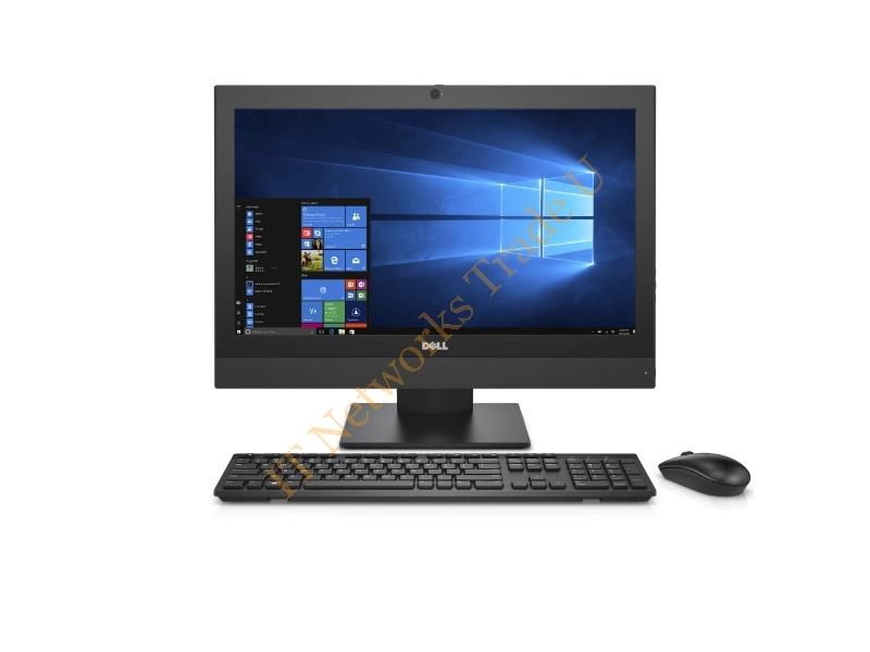 DELL OptiPlex 5250 3.9GHz i3-7100 21.5" 1920 x 1080pixels Black All-in-One PC Workstation Systems