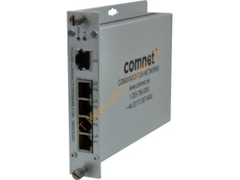 CNFE5SMS - Comnet Cnfe5Sms Network Switch Unmanaged Fast Ethernet (10/100) Gray