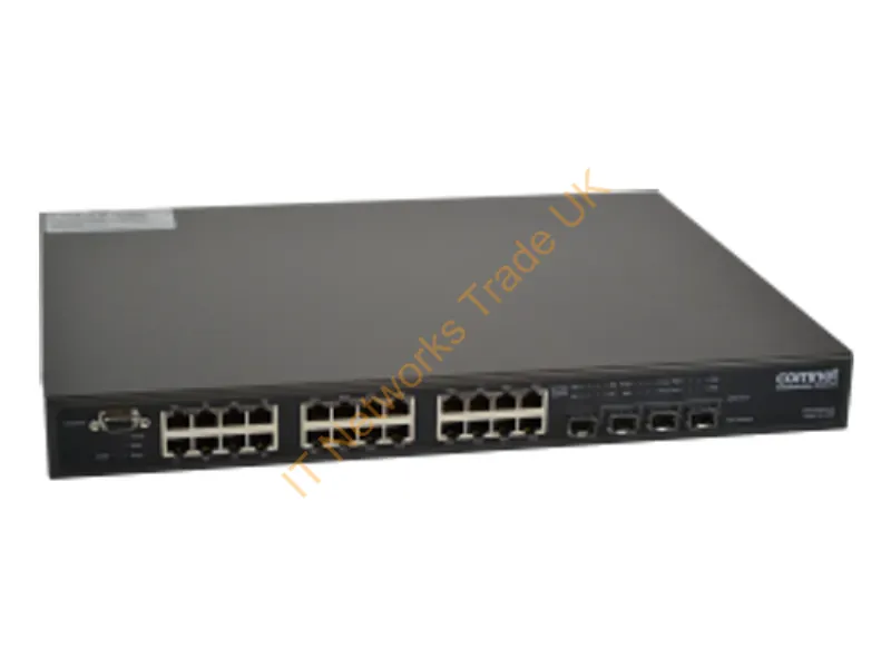 CNGE26FX2TX24MSPOE1 - Comnet Hardened 2Fx Port 1000Mbps + 24 Tx Port