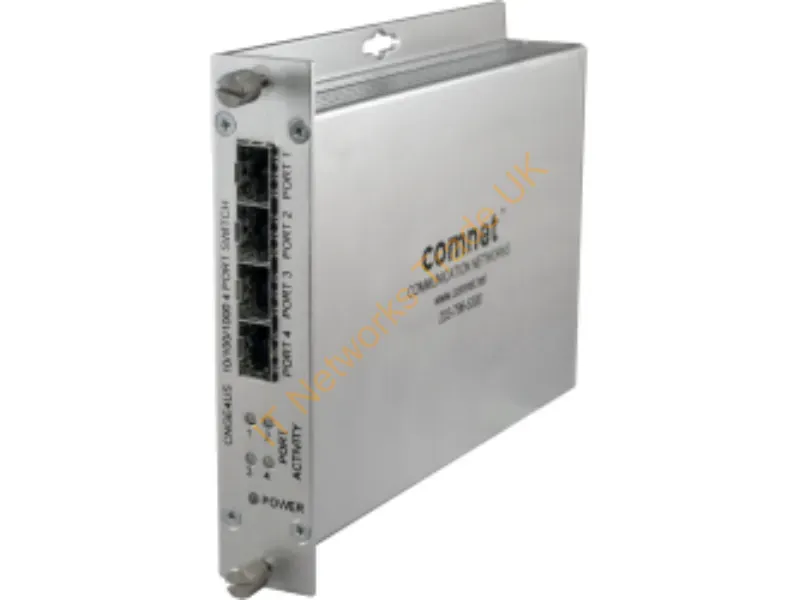 CNGE4US - Comnet Cnge4Us Network Switch Unmanaged Gigabit Ethernet (10/100/1000) Gray