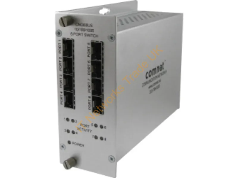 CNGE8US - Comnet Cnge8Us Network Switch Unmanaged Gigabit Ethernet (10/100/1000) Gray