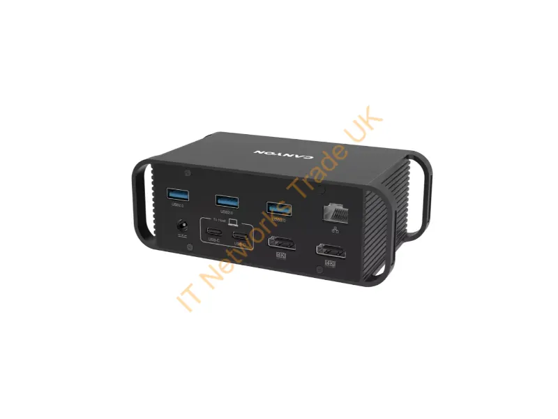 CNS-HDS95ST - Canyon CNS-HDS95ST laptop dock/port replicator Docking USB 3.2 Gen 2 (3.1 Gen 2) Type-C Black
