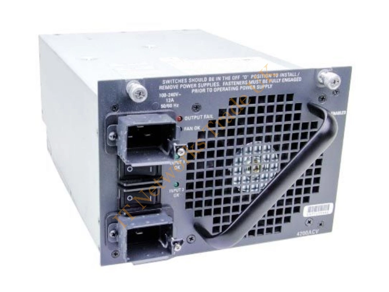 CNUPABYAAB Cisco 4200-Watts AC Dual Input Power Supply for Catalyst 4500 / 4500E