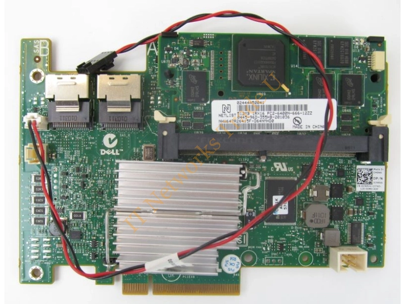 CNXVV Dell PERC H700 Integrated SAS/SATA RAID Controller with 512MB Cache for PowerEdge R610 / R710