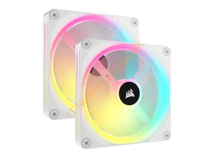 CO-9051008-WW - Corsair Icue Link Qx140 Rgb Computer Case Fan 5.51" (14 Cm) White 2 Pc(S)